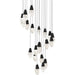 Schonbek Beyond - LED Pendant - Martini - Black- Union Lighting Luminaires Decor