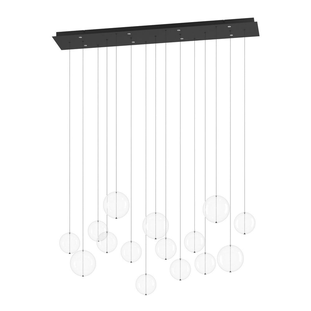 Eglo Canada - LED Linear Pendant - Espardello - Black- Union Lighting Luminaires Decor