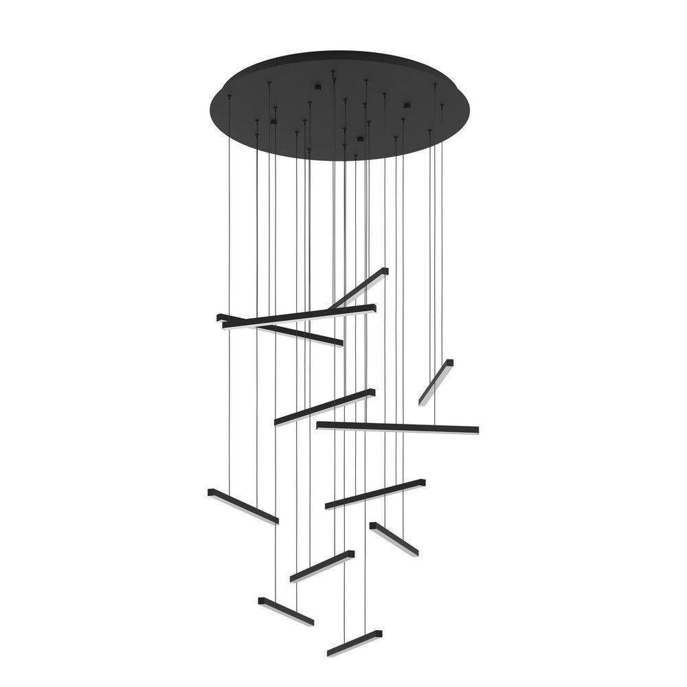 Eglo Canada - LED Pendant - Lindoza - Black- Union Lighting Luminaires Decor