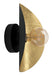 Eglo Canada - One Light Wall Sconce - Saceda - Black, Gold Leaf- Union Lighting Luminaires Decor