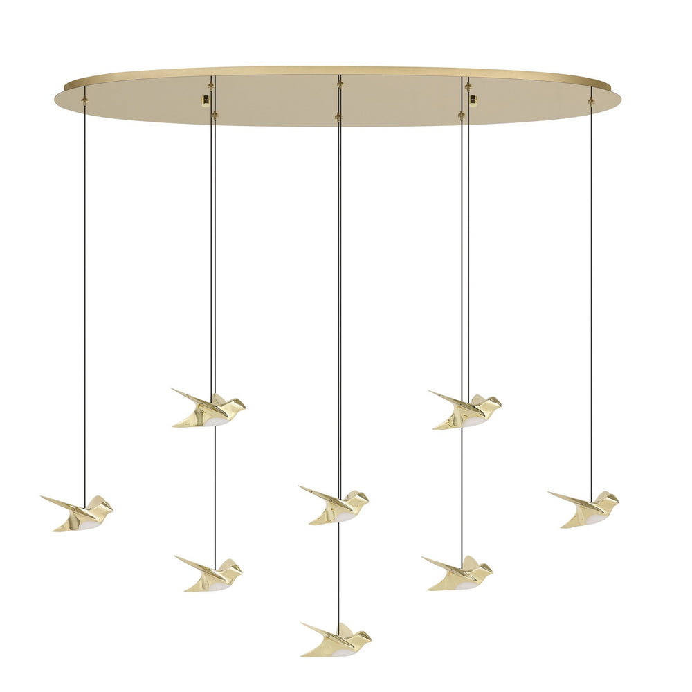 Eglo Canada - LED Pendant - Paratebueno 2 - Brass- Union Lighting Luminaires Decor