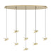 Eglo Canada - LED Pendant - Paratebueno 2 - Brass- Union Lighting Luminaires Decor