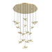 Eglo Canada - LED Pendant - Paratebueno 2 - Brass- Union Lighting Luminaires Decor