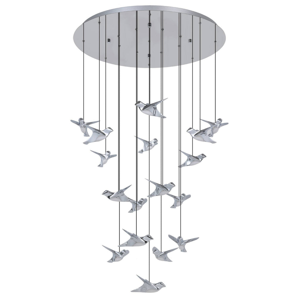 Eglo Canada - LED Pendant - Paratebueno 1 - Chrome- Union Lighting Luminaires Decor