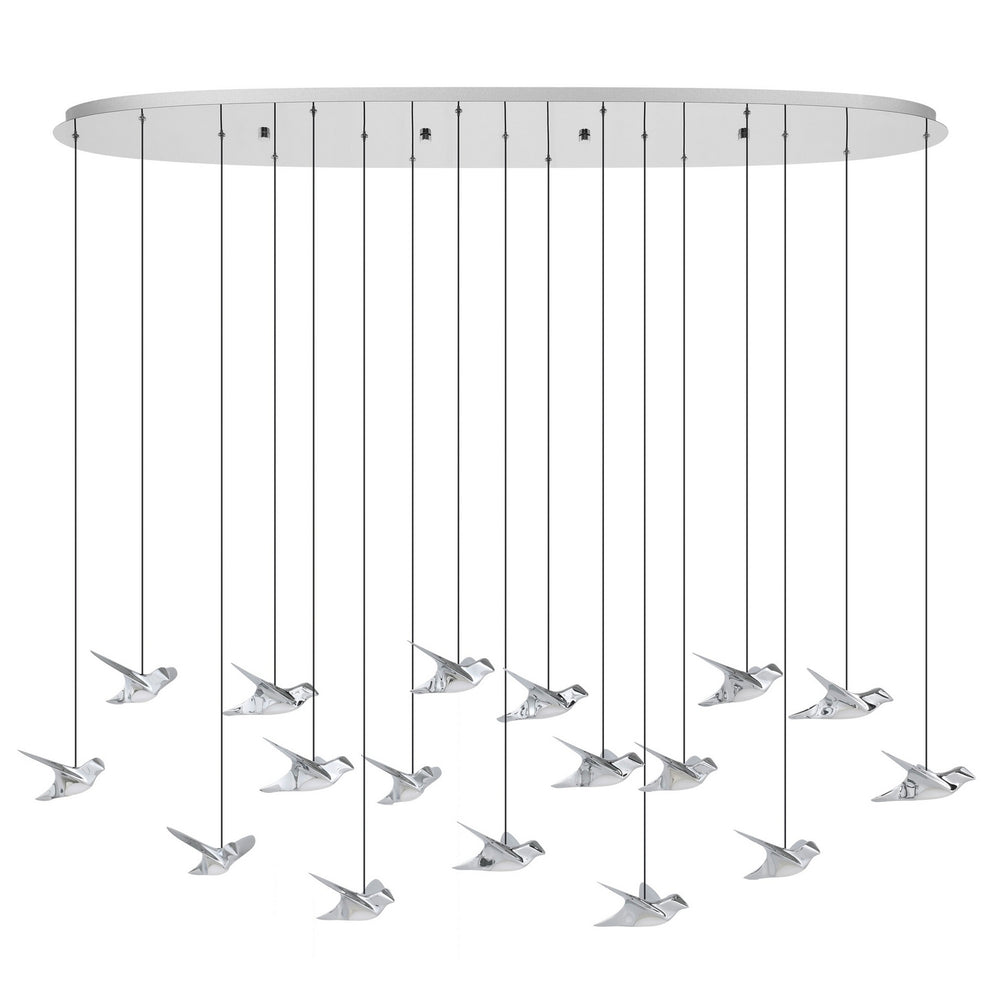 Eglo Canada - LED Linear Pendant - Paratebueno 1 - Chrome- Union Lighting Luminaires Decor