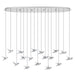 Eglo Canada - LED Linear Pendant - Paratebueno 1 - Chrome- Union Lighting Luminaires Decor