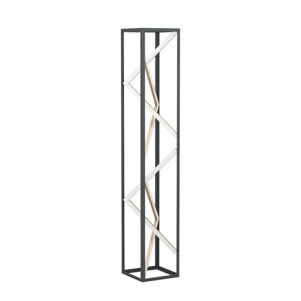 Eglo Canada - LED Floor Lamp - Penela - Black / Gold- Union Lighting Luminaires Decor