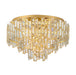 Eglo Canada - Ten Light Ceiling Mount - Calmeilles - Brass- Union Lighting Luminaires Decor