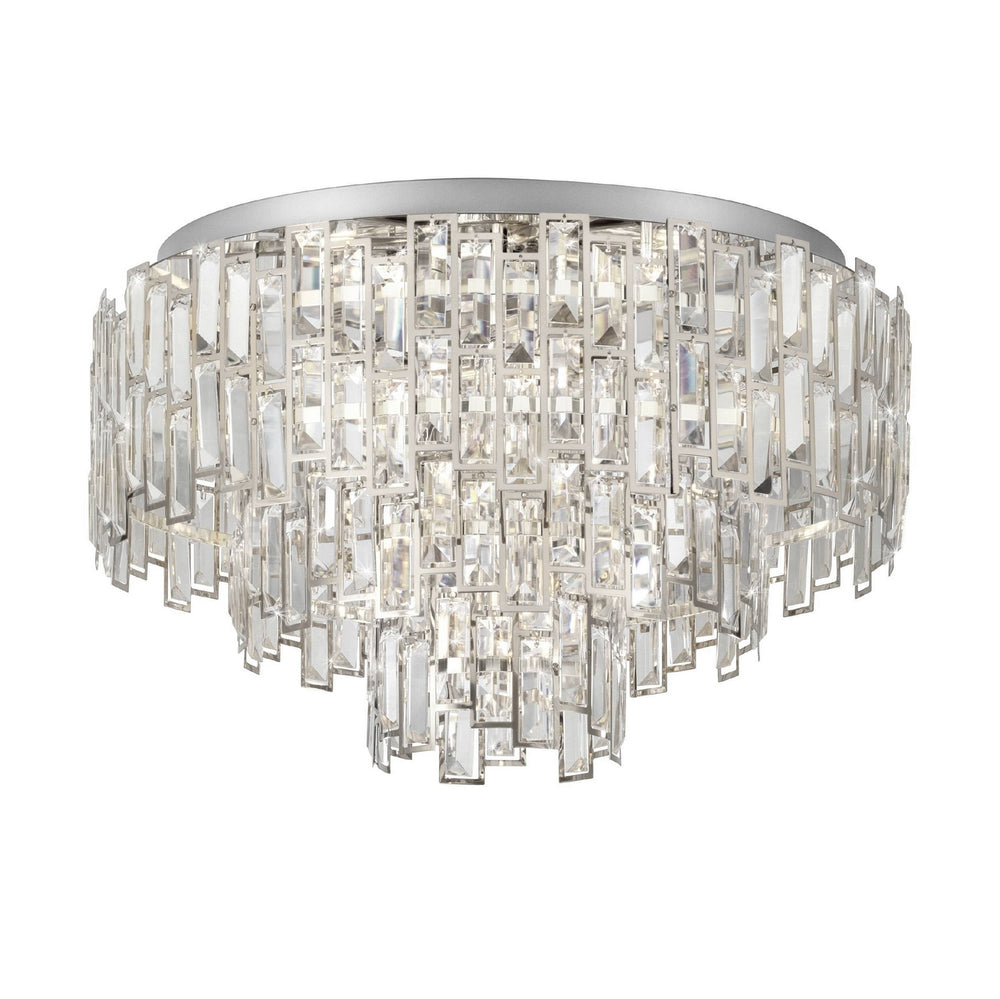 Eglo Canada - Ten Light Ceiling Mount - Calmeilles - Chrome- Union Lighting Luminaires Decor