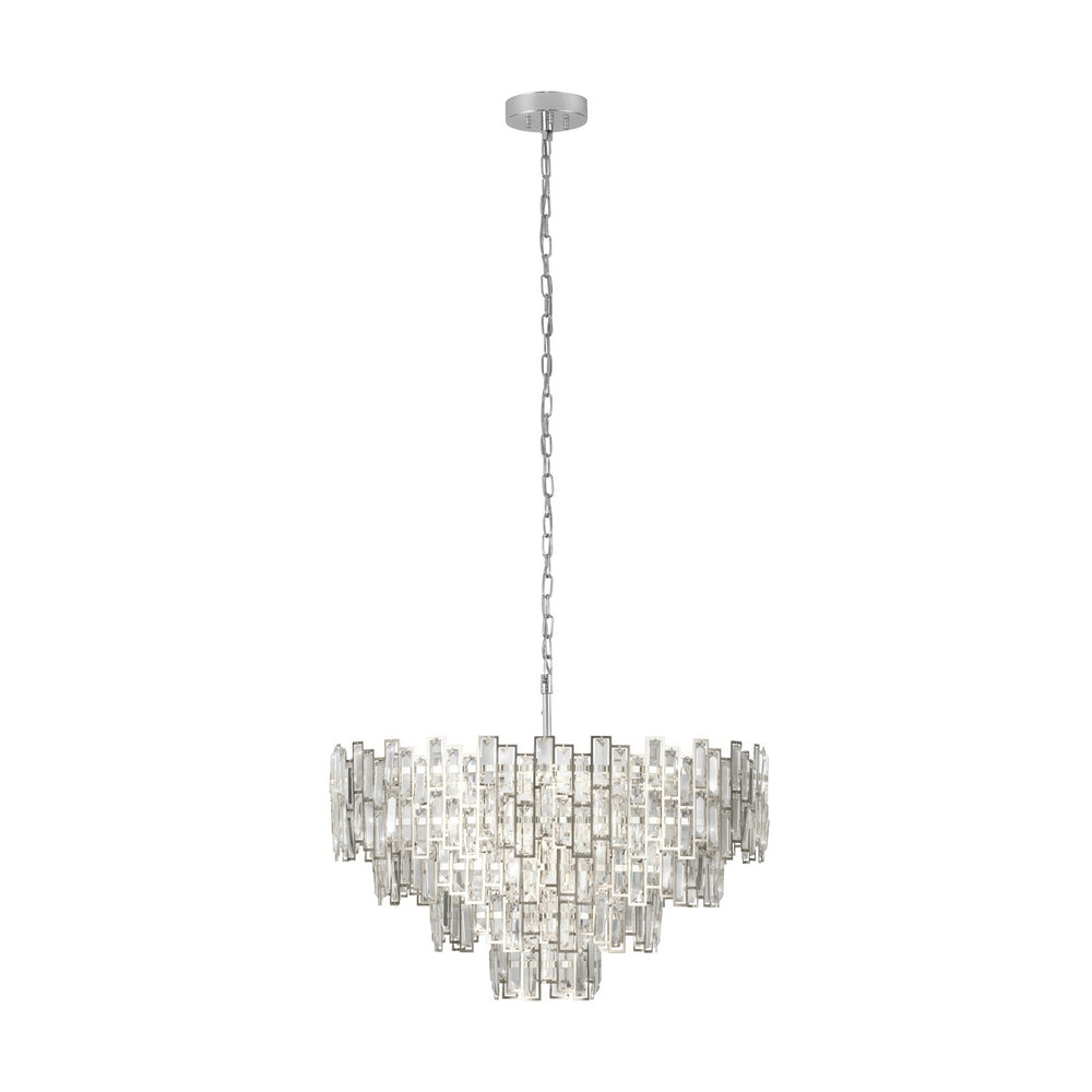 Eglo Canada - Ten Light Pendant - Calmeilles 1 - Chrome- Union Lighting Luminaires Decor
