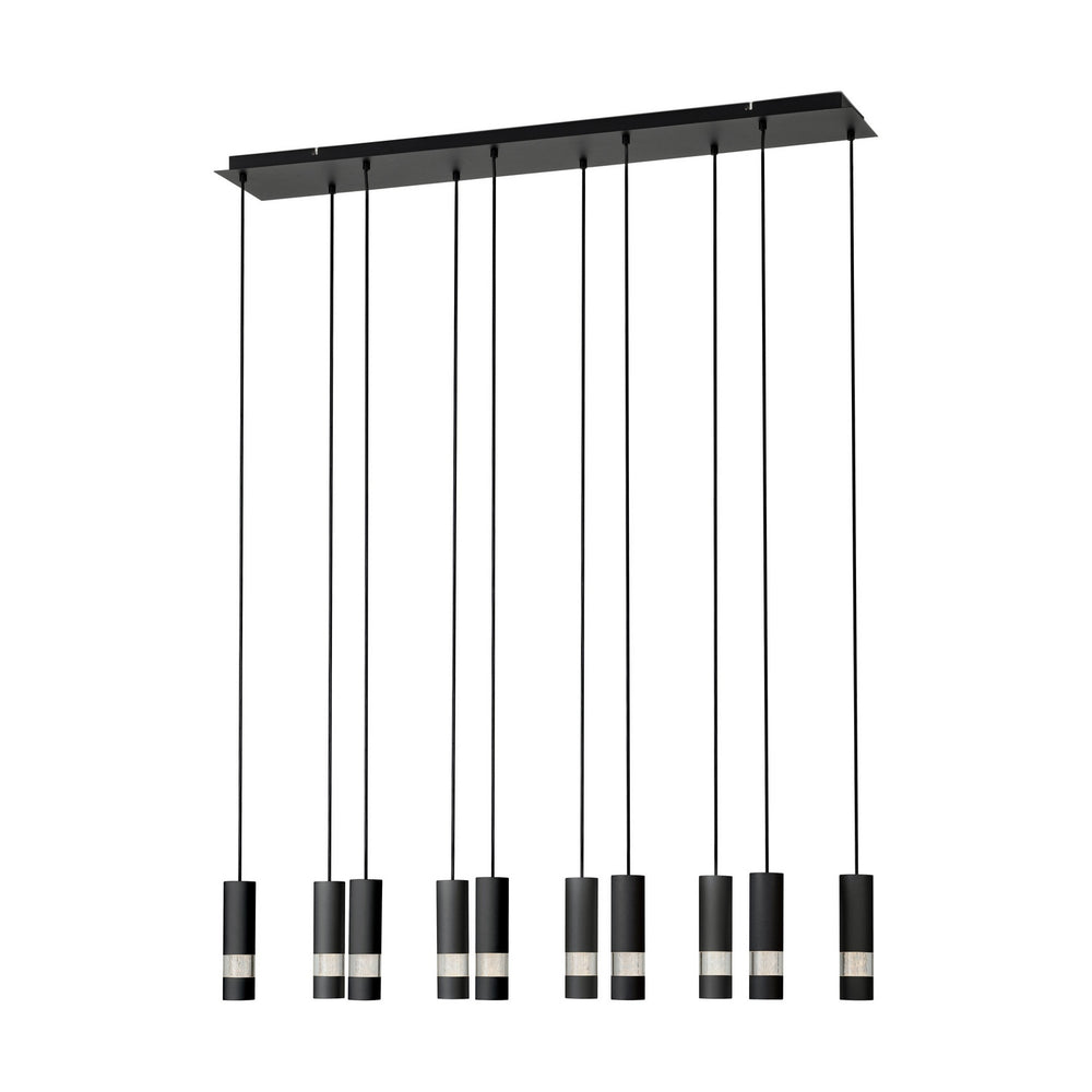 Eglo Canada - LED Linear Pendant - Bernabeta - Black- Union Lighting Luminaires Decor