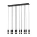 Eglo Canada - LED Linear Pendant - Bernabeta - Black- Union Lighting Luminaires Decor