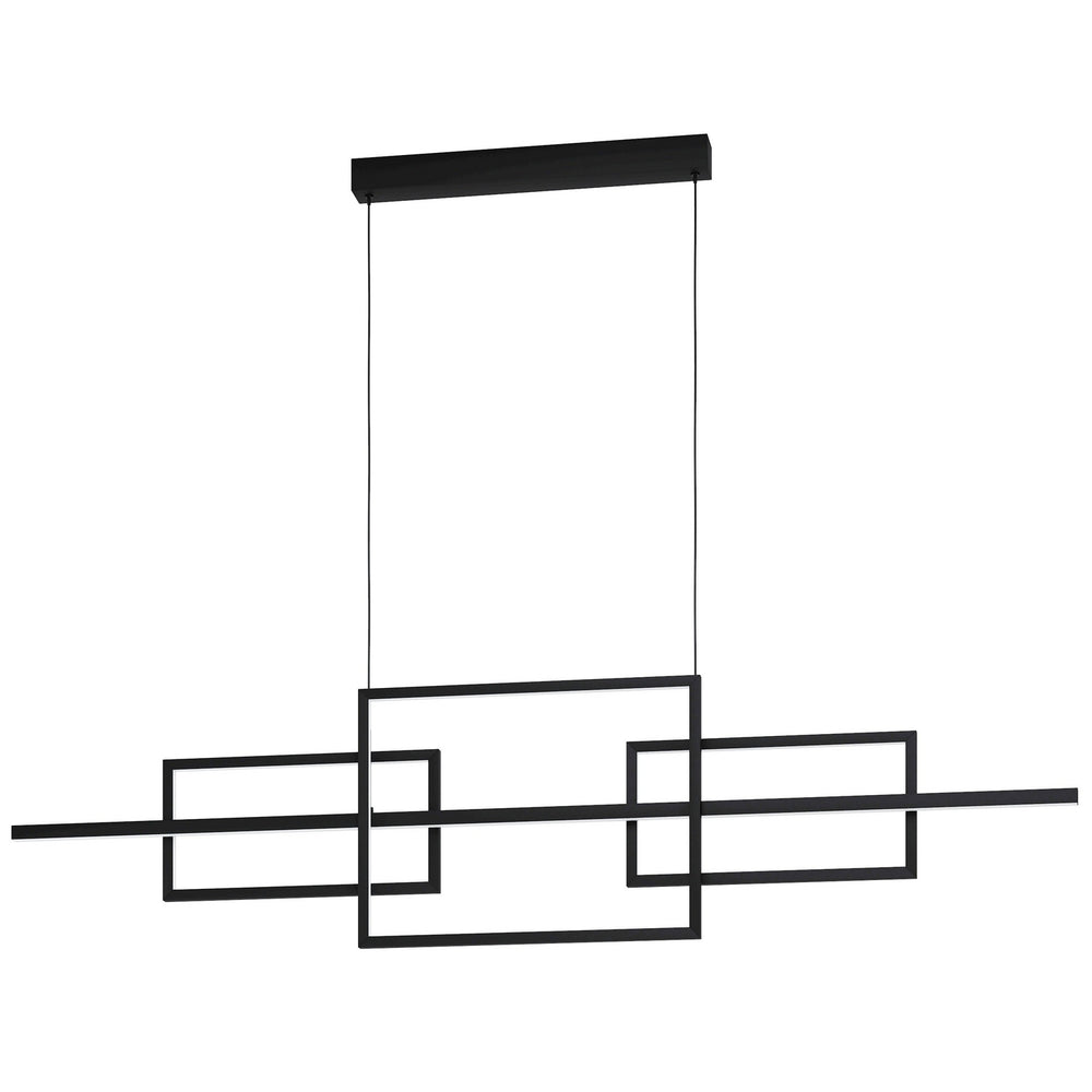 Eglo Canada - LED Linear Pendant - Puebla - Black- Union Lighting Luminaires Decor