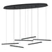 Eglo Canada - LED Pendant - Lindoza - Black- Union Lighting Luminaires Decor