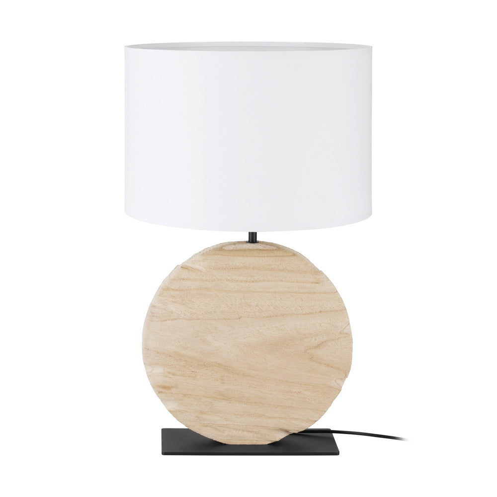 Eglo Canada - One Light Table Lamp - Contessore - Black / Wood- Union Lighting Luminaires Decor
