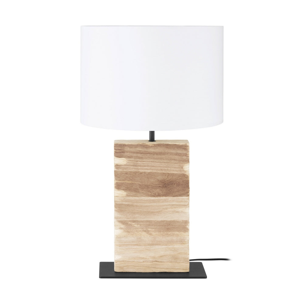 Eglo Canada - One Light Table Lamp - Contessore - Black / Wood- Union Lighting Luminaires Decor