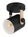 Eglo Canada - One Light Ceiling Mount - Hornwood - Black- Union Lighting Luminaires Decor