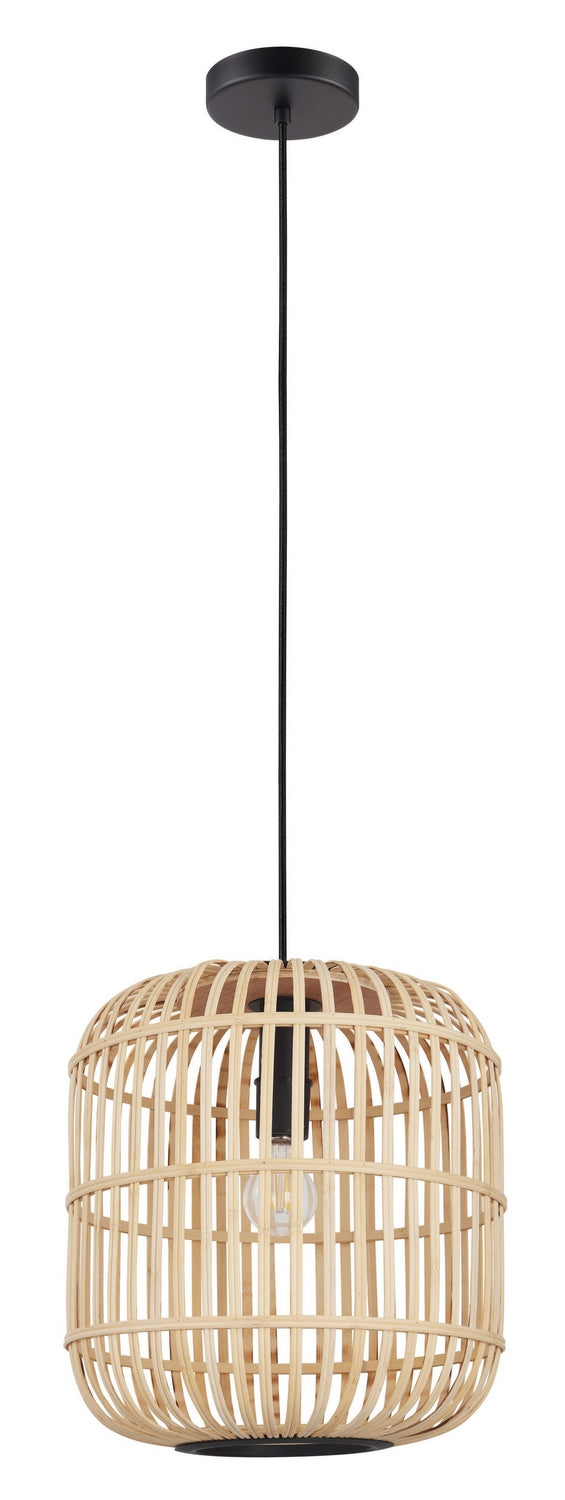 Eglo Canada - One Light Pendant - Bordesley - Black- Union Lighting Luminaires Decor