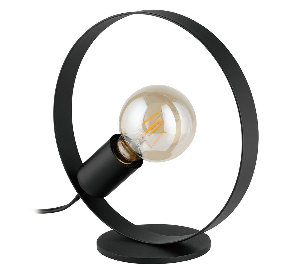 Eglo Canada - One Light Table Lamp - Frijolas - Black- Union Lighting Luminaires Decor