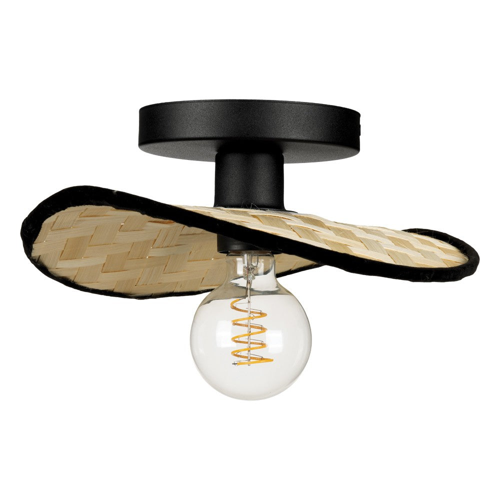 Eglo Canada - One Light Ceiling Mount - Marywell - Black- Union Lighting Luminaires Decor