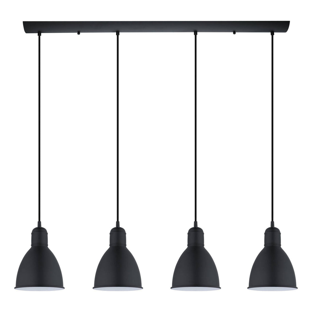 Eglo Canada - Four Light Pendant - Priddy - Black- Union Lighting Luminaires Decor