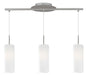 Eglo Canada - Three Light Pendant - Troy 3 - Matte Nickel- Union Lighting Luminaires Decor