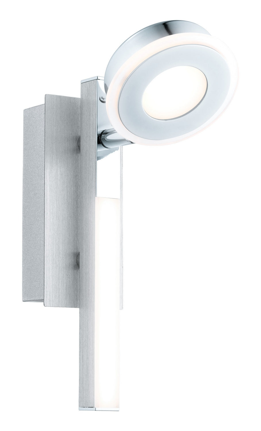Eglo Canada - LED Wall Sconce - Cardillio - Brushed Aluminum & Chrome- Union Lighting Luminaires Decor