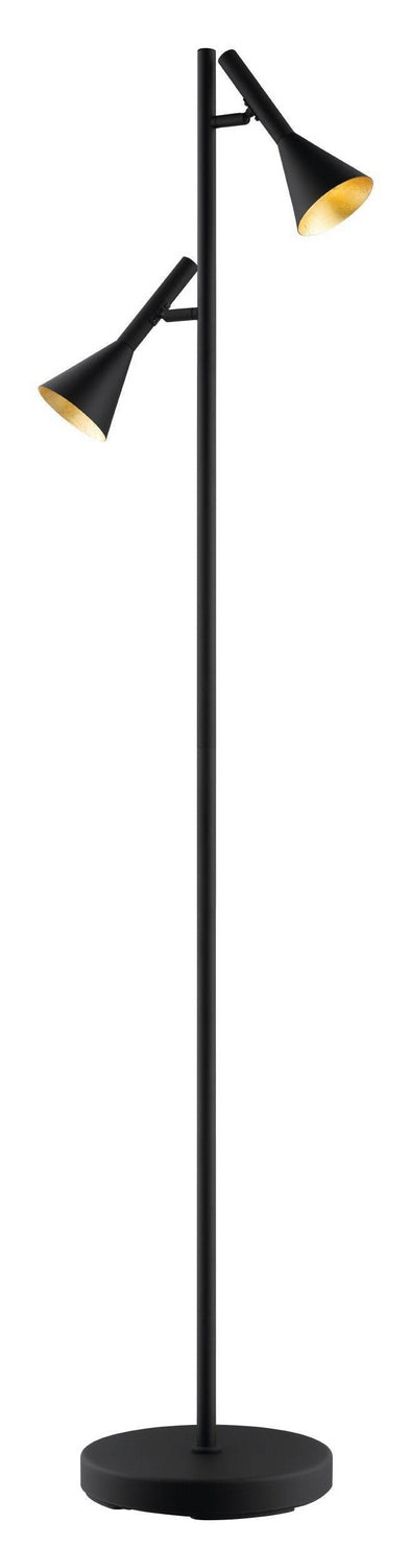 Eglo Canada - LED Floor Lamp - Cortaderas - Black- Union Lighting Luminaires Decor