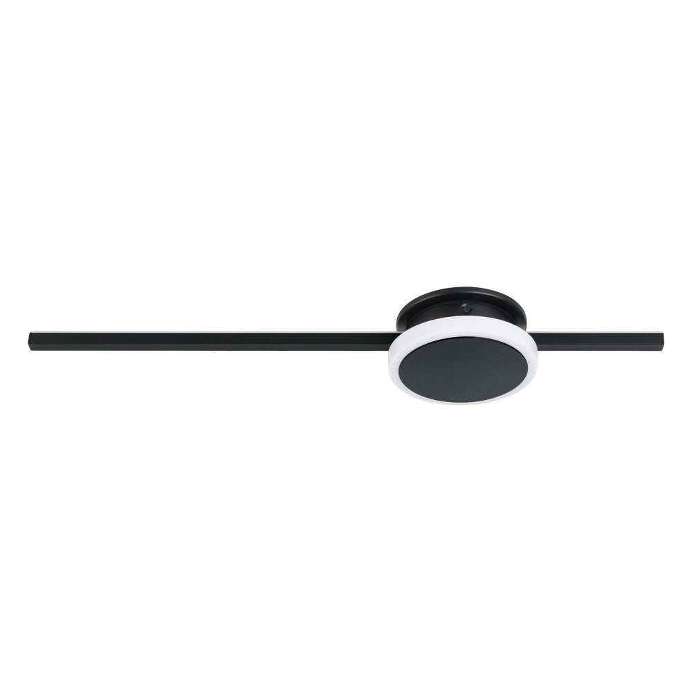 Eglo Canada - LED Ceiling Mount - Sarginto - Black- Union Lighting Luminaires Decor