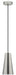 Eglo Canada - One Light Pendant - Pratella 1 - Matte Nickel- Union Lighting Luminaires Decor
