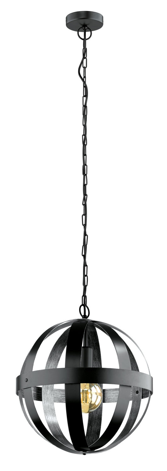 Eglo Canada - One Light Pendant - Westbury - Black- Union Lighting Luminaires Decor