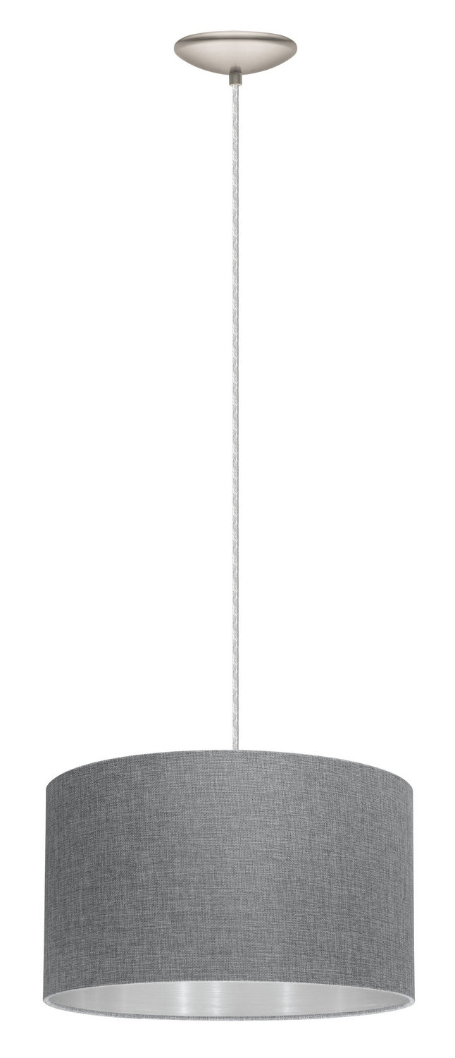 Eglo Canada - One Light Pendant - Mandana - Matte Nickel- Union Lighting Luminaires Decor