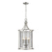 Eglo Canada - Three Light Pendant - De Velde - Matte Nickel- Union Lighting Luminaires Decor