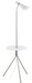 Eglo Canada - One Light Floor Lamp - Policara - Matte Nickel- Union Lighting Luminaires Decor