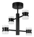 Eglo Canada - LED Ceiling Mount - Romendo 1 - Matte Black- Union Lighting Luminaires Decor