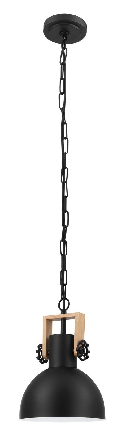 Eglo Canada - One Light Pendant - Lubenham - Black- Union Lighting Luminaires Decor