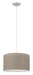 Eglo Canada - One Light Pendant - Mandana - Matte Nickel- Union Lighting Luminaires Decor