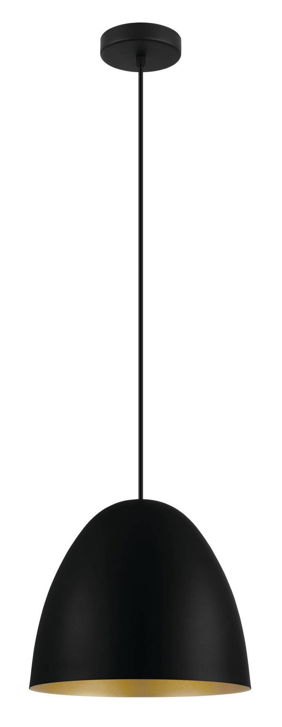 Eglo Canada - One Light Pendant - Sarabia 1 - Black- Union Lighting Luminaires Decor