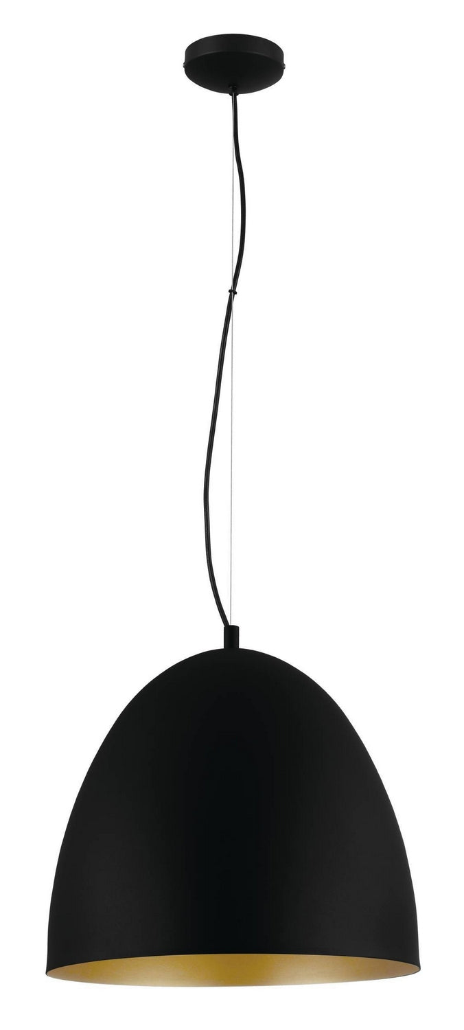 Eglo Canada - One Light Pendant - Sarabia 1 - Black- Union Lighting Luminaires Decor
