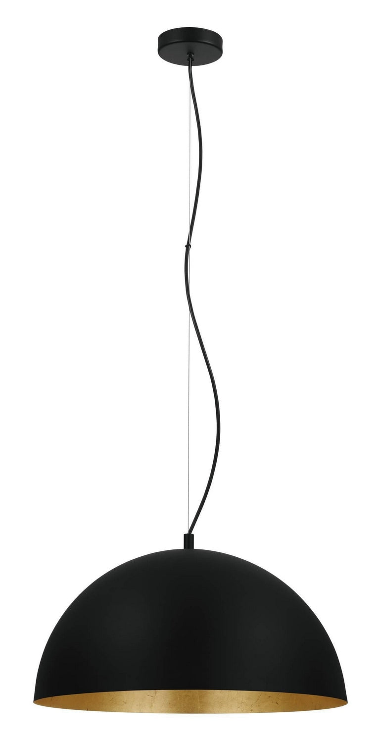 Eglo Canada - One Light Pendant - Rafaelino - Black- Union Lighting Luminaires Decor
