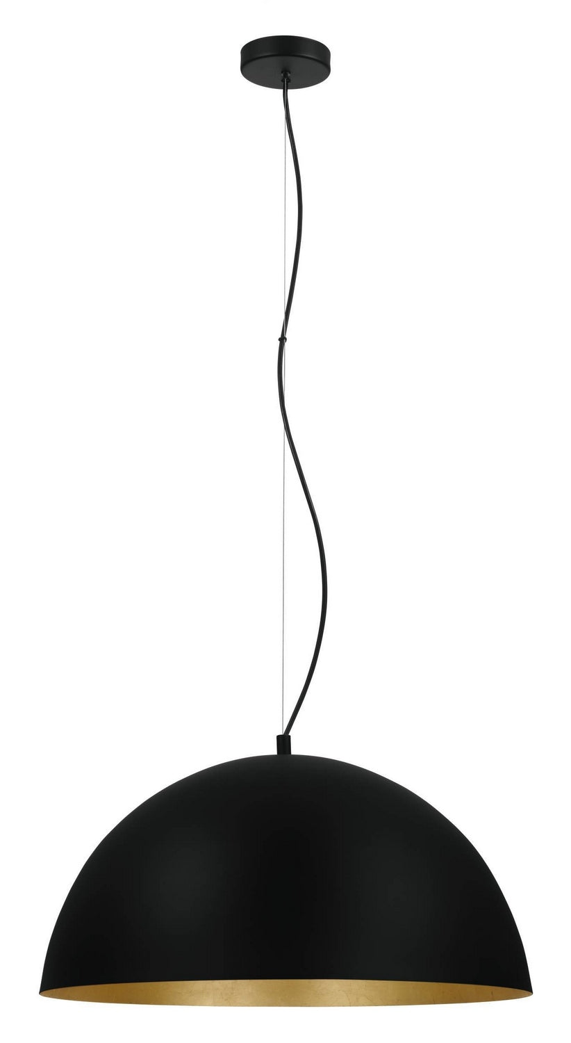 Eglo Canada - One Light Pendant - Rafaelino - Black- Union Lighting Luminaires Decor