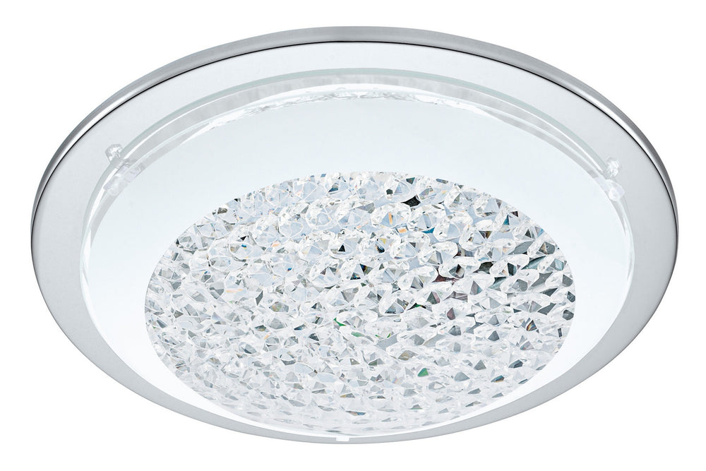 Eglo Canada - LED Ceiling Mount - Acolla Led - Chrome- Union Lighting Luminaires Decor