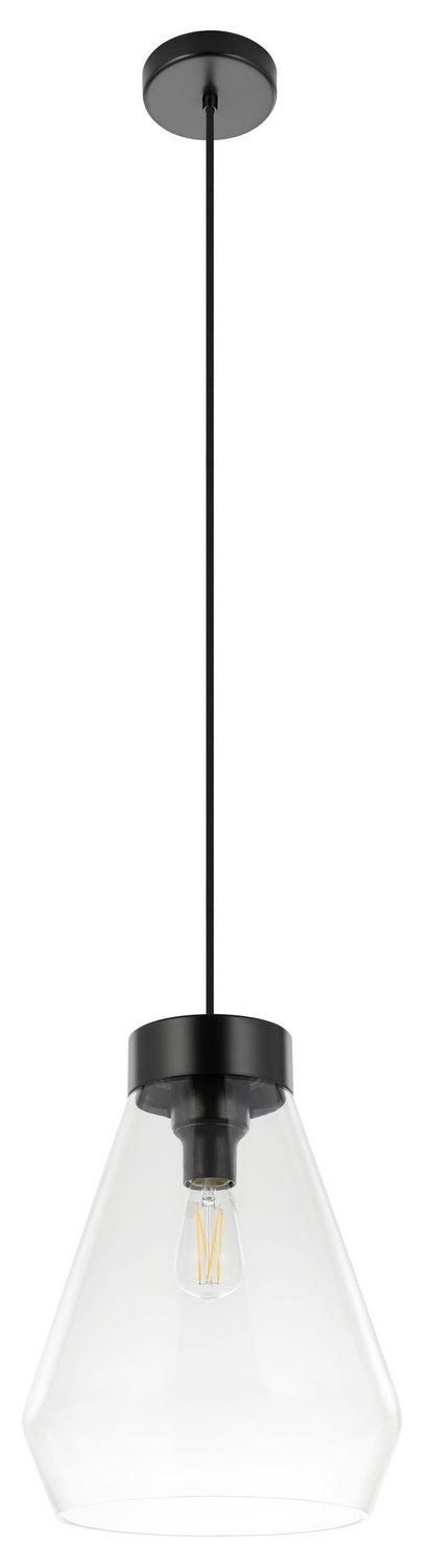 Eglo Canada - One Light Mini Pendant - Montey - Matte Black- Union Lighting Luminaires Decor