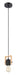 Eglo Canada - One Light Pendant - Plimsoll - Black & Wood- Union Lighting Luminaires Decor