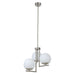 Eglo Canada - Three Light Pendant - Denver - Matte Nickel- Union Lighting Luminaires Decor