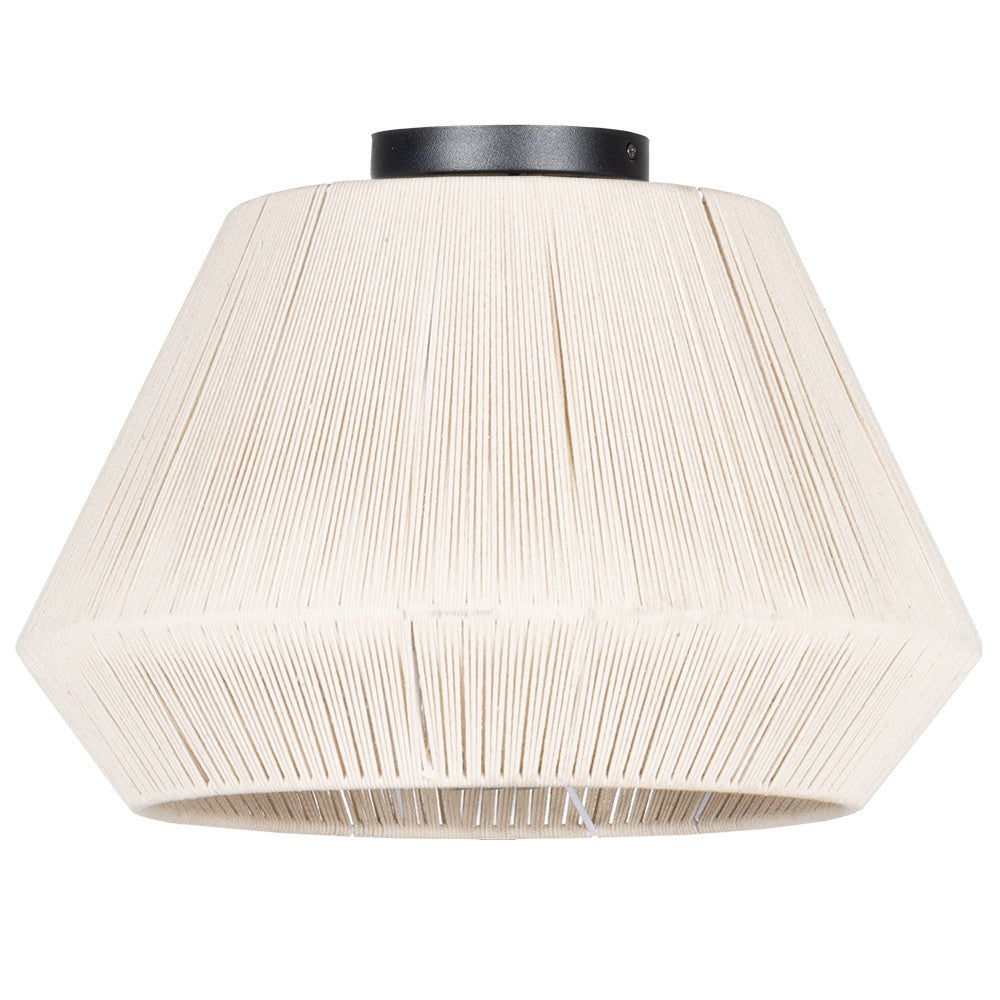 Eglo Canada - One Light Ceiling Mount - Lanier - Black- Union Lighting Luminaires Decor