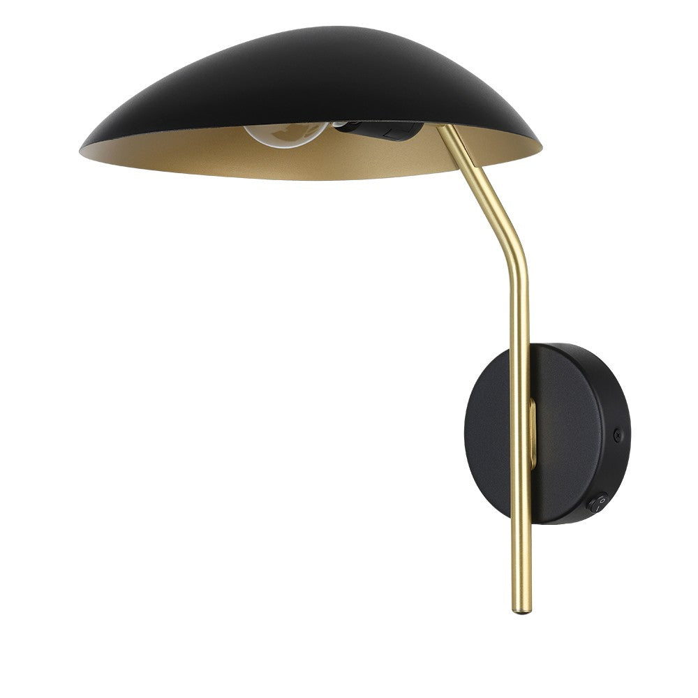 Eglo Canada - One Light Convertible Wall/ Ceiling Mount - Lindmoor - Black- Union Lighting Luminaires Decor