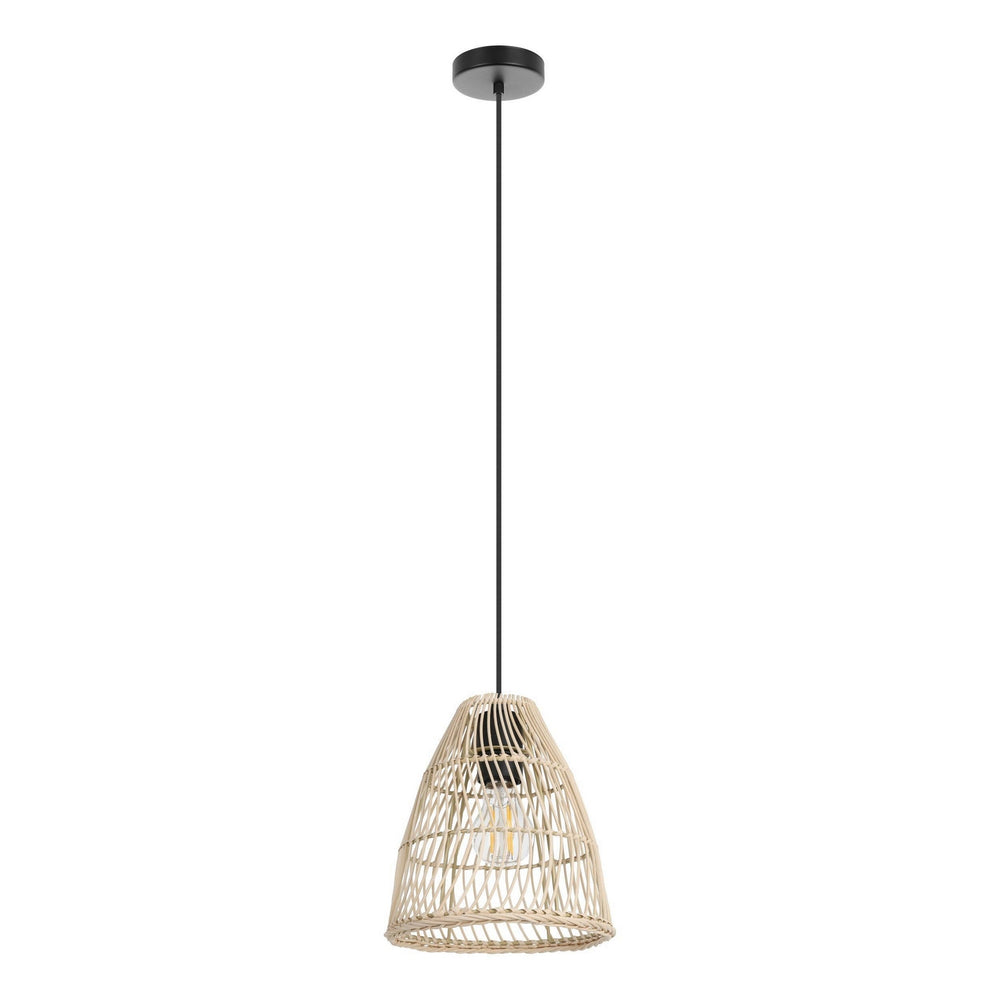 Eglo Canada - One Light Pendant - Ayesgarth - Black- Union Lighting Luminaires Decor