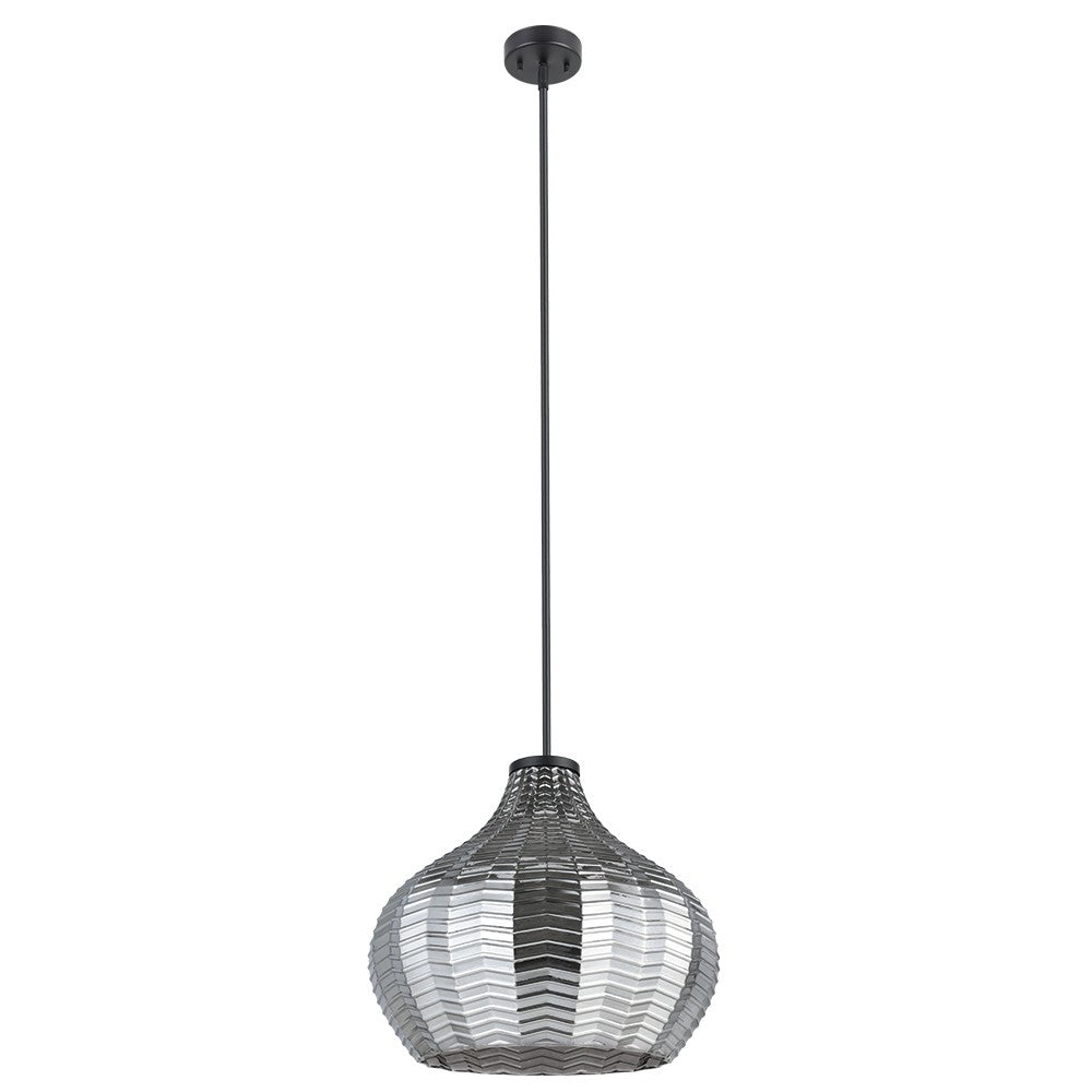 Eglo Canada - One Light Pendant - Tamallat - Black- Union Lighting Luminaires Decor