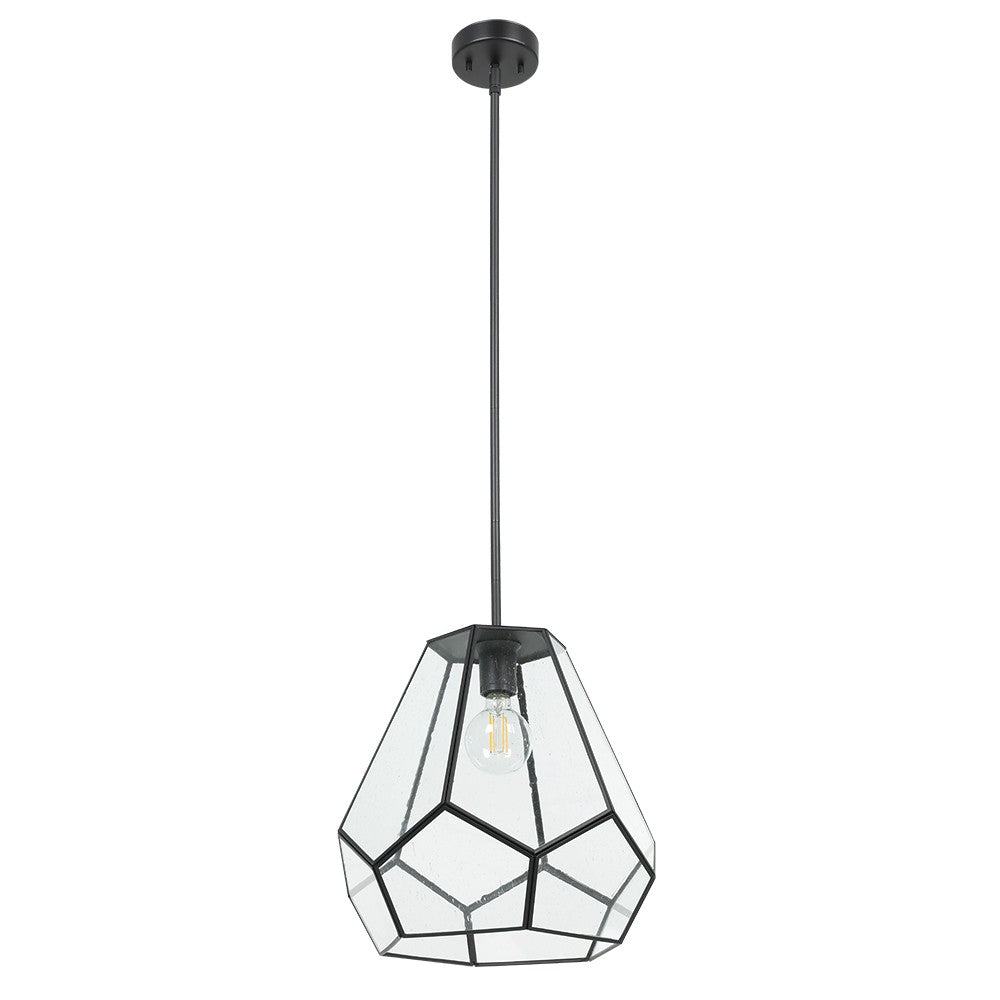 Eglo Canada - One Light Pendant - Mardyke - Black- Union Lighting Luminaires Decor